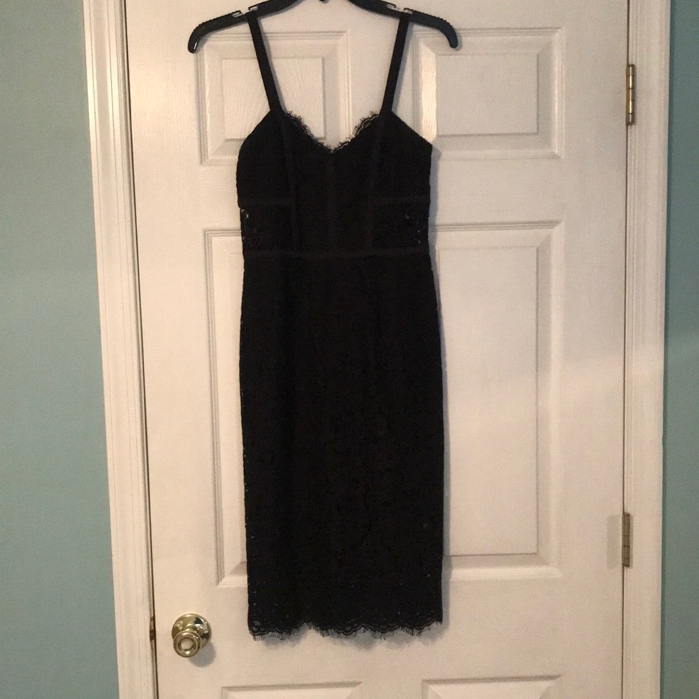Express lace midi dress